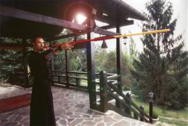 Michel-Laurent Dioptaz au Zen-Dojo Sarbacana 1996